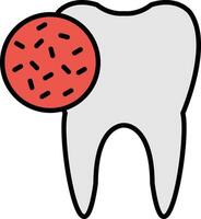 icono de vector de dentista