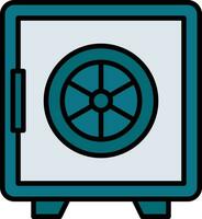 Money Vault Vector Icon