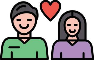 Relationship Vector Icon