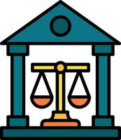 Court House Vector Icon