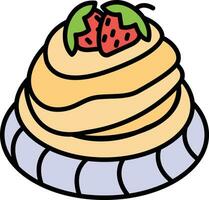 Pavlova Vector Icon