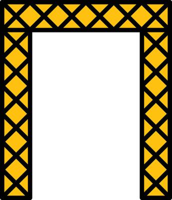 Dubai Gate Vector Icon