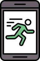 Running Vector Icon
