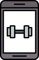 Dumbbells Vector Icon