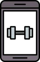 Dumbbells Vector Icon