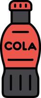 Cola Bottle Vector Icon