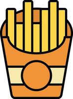 French Fries Vector Icon