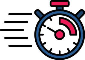 Fast Time Vector Icon