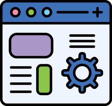 Code Setting Vector Icon
