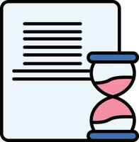 Project Deadline Vector Icon