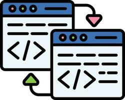 Code Refactoring Vector Icon