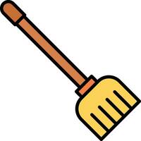 Broom Cleaning Vector Icon