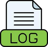 Logs Vector Icon