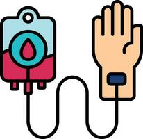 Blood Transfusion Vector Icon