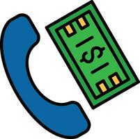 Call Payment Vector Icon