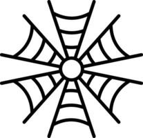 Spider Web Vector Icon