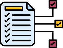 Scrum Tasks Vector Icon