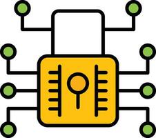 Data Encryption Vector Icon