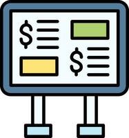 Budget Presentation Vector Icon