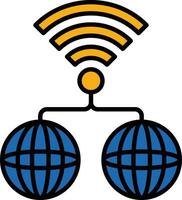 Internet Connectivity Vector Icon