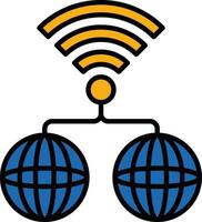 Internet Connectivity Vector Icon