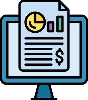 E Statement Vector Icon