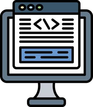 Coding Vector Icon