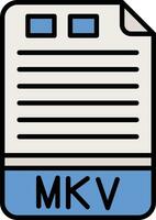 MKV Vector Icon