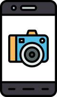 Mobile Camera Vector Icon