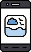 Mobile Image Vector Icon