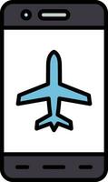 Mobile Airplane Mode Vector Icon