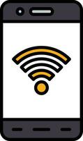 móvil Wifi vector icono