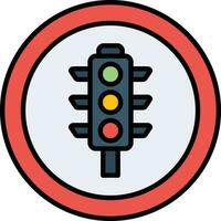 Traffic Lights Vector Icon