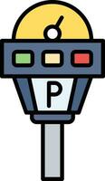 Parking Meter Vector Icon