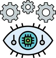 Eye Setting Vector Icon