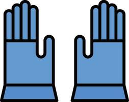 Hand Gloves Vector Icon