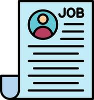 Job Vacancy Vector Icon