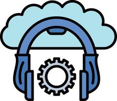 Cloud Service Vector Icon