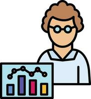 Data Scientist Vector Icon