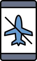 Airplane mode Inactive Vector Icon