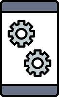 Setting System Vector Icon