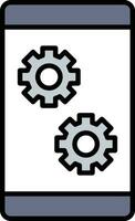 Setting System Vector Icon