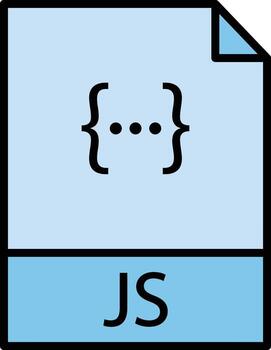 Javascript File Vector Icon
