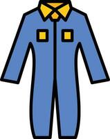 Coveralls Vector Icon