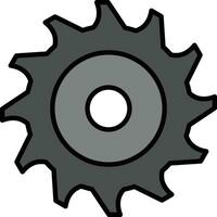 Circular Saw Vector Icon