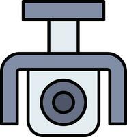 Security Camera Vector Icon