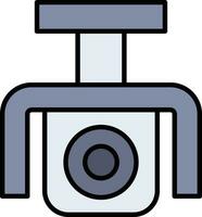 Security Camera Vector Icon