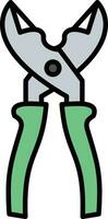 Wire Cutters Vector Icon