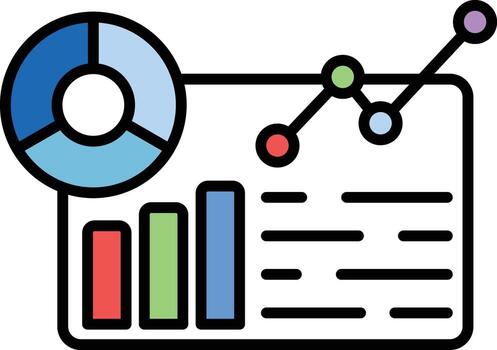 Data Reporting Vector Icon