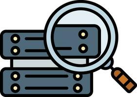 Data Query Vector Icon